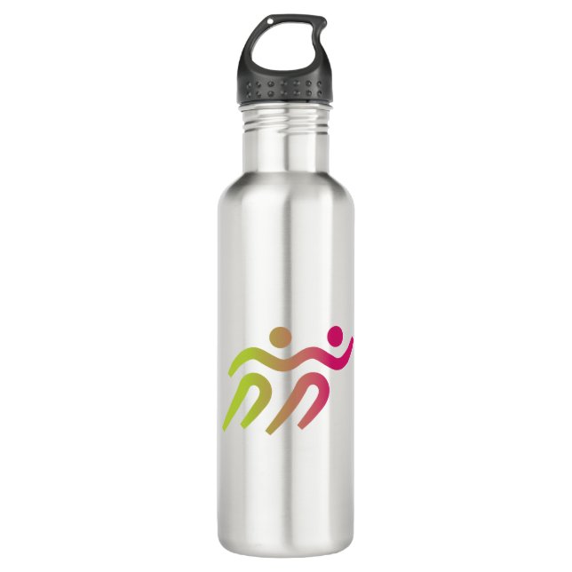 Runengruppendarstellung Edelstahlflasche (Vorderseite)
