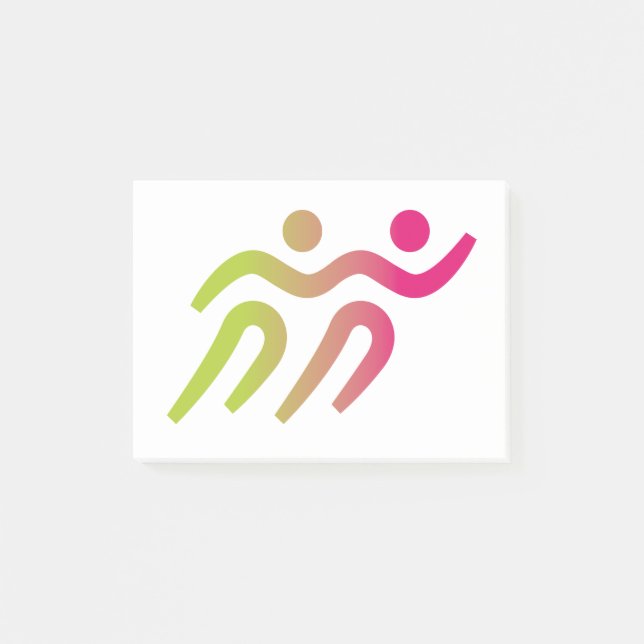 Runengruppendarstellung Post-it Klebezettel (Vorderseite)