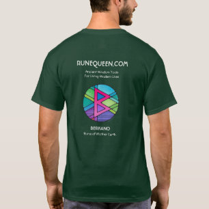 RuneQueen Berkano - Mutter Erde - kurzarmig T-Shirt