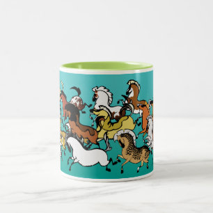Runequine Höhle Pony Tasse 1