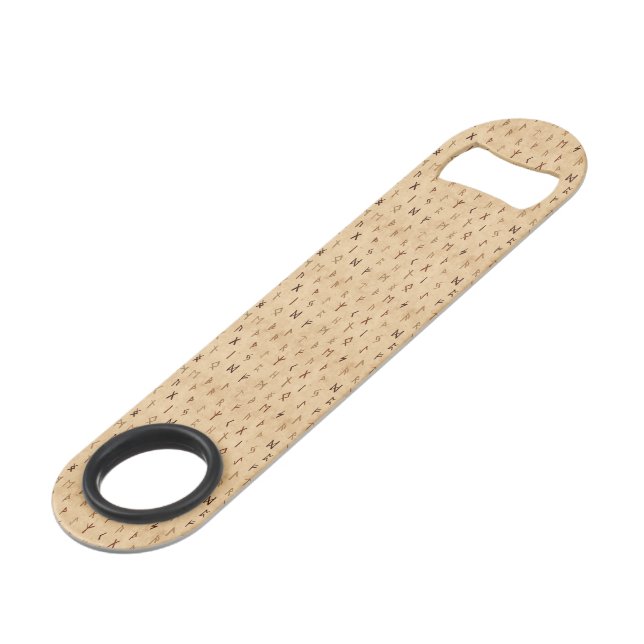 Runes Bottle Opener Speed Flaschenöffner (Vorderseite Schrägansicht)