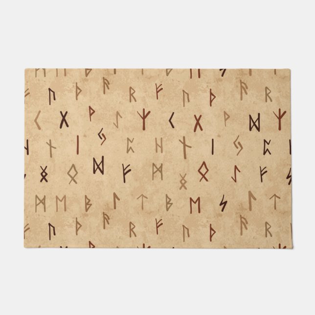Runes Doormat Fußmatte (Vorderseite)