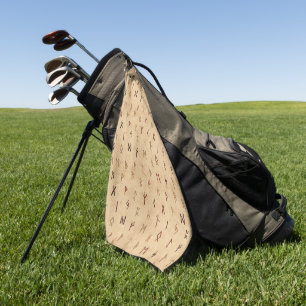 Runes Golf Handtuch