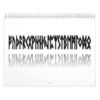 Runes reflétées - calendrier