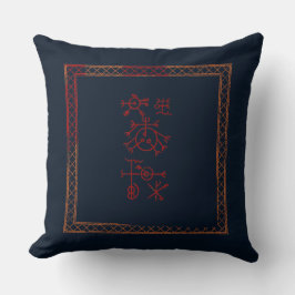 Runic Pillow, um jemanden zum Schlafen zu bringen Kissen