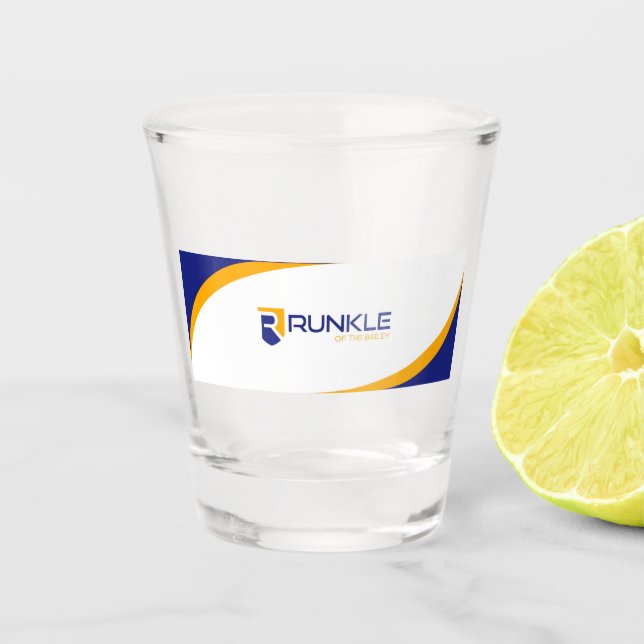 Runkel aus Bailey-Schussglas Schnapsglas (Vorderseite)