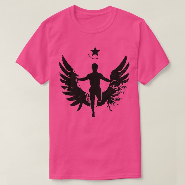 Runner Angel T-Shirt (Design vorne)