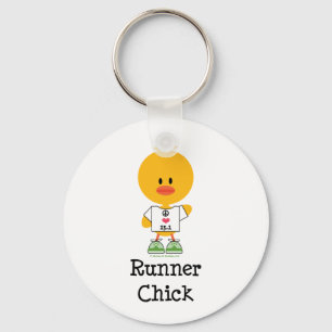Runner Chick Peace Liebe 13.1 Schlüsselkette Schlüsselanhänger