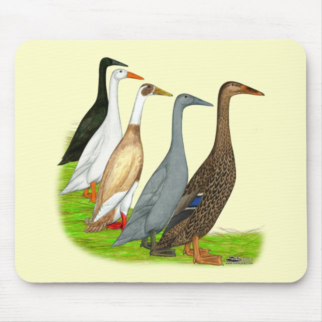 Runner-Duck-Sortiment Mousepad (Vorne)