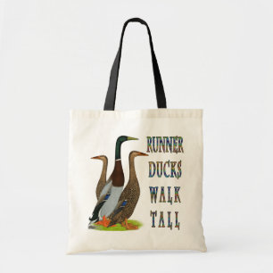 Runner Ducks Walk Tall Tragetasche