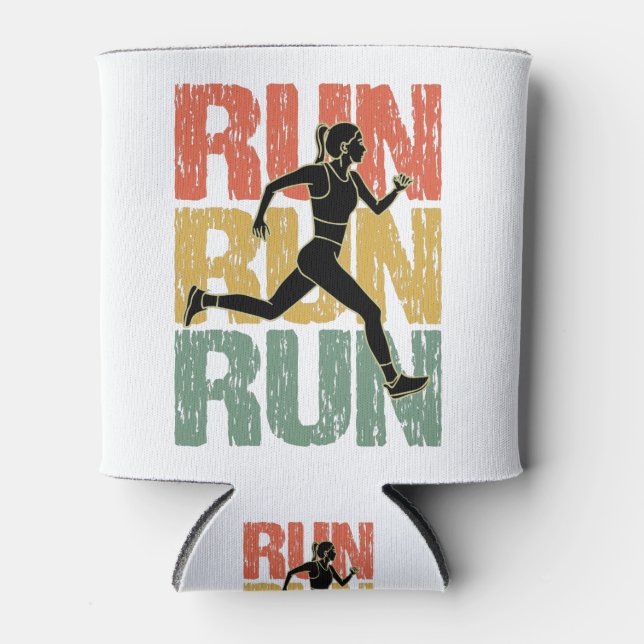 Runner Girl Dosenkühler (Vorderseite)