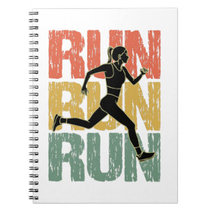 Runner Girl Notizblock