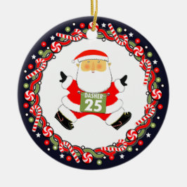 Runner Holiday-Geschenk Keramik Ornament
