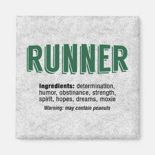 Runner Ingredients Magnet