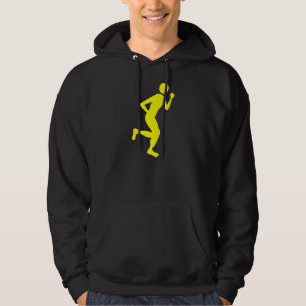 Runner (männlich) - Gelb Hoodie