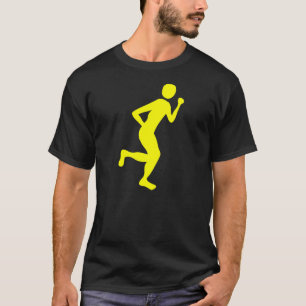 Runner (männlich) - Gelb T-Shirt