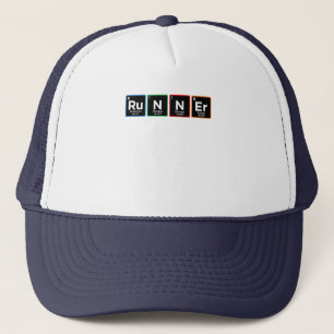 Runner Periodically Half Marathon Running Lover Gr Truckerkappe