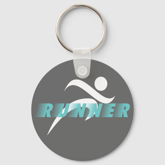 Runner-Schlüsselanhänger Schlüsselanhänger (Vorderseite)