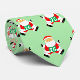 Runner Track und Field Christmas Krawatte