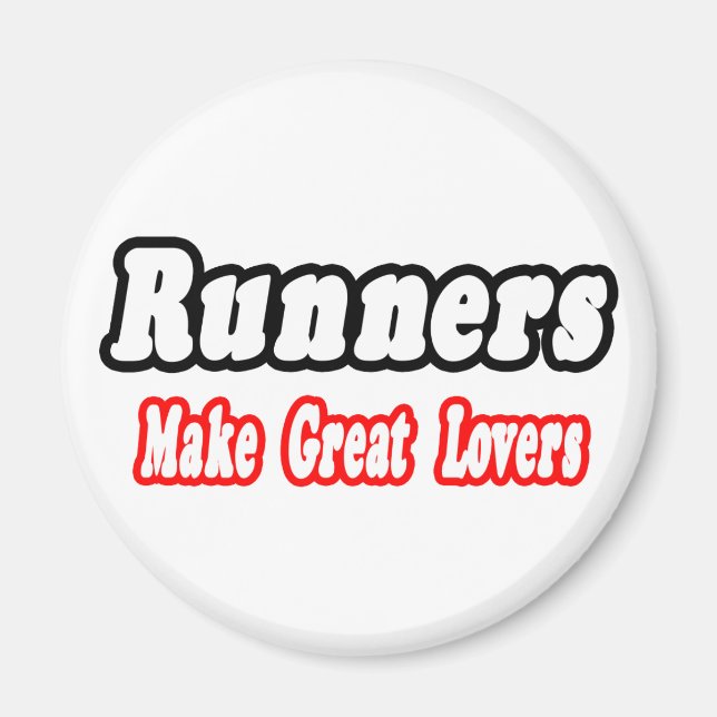 Runners machen große Liebhaber Magnet (Vorne)
