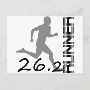 Runners Zone Geschenke und Bekleidung Postkarte
