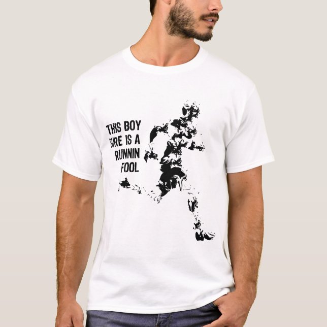 Runnin Dummkopf T-Shirt (Vorderseite)