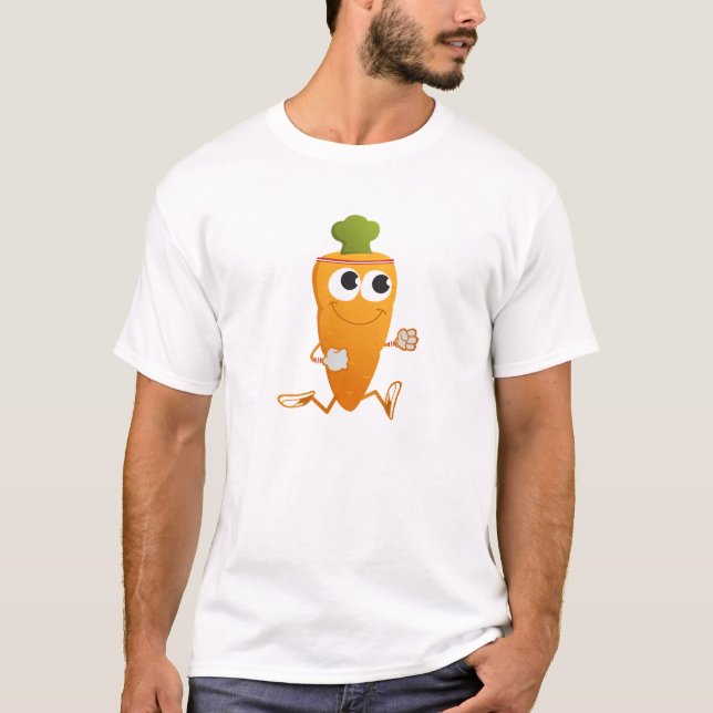 Running Carrot T-Shirt (Vorderseite)