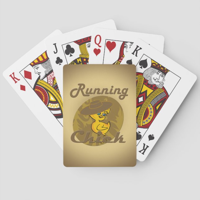 Running Chick #6 Spielkarten (Rückseite)