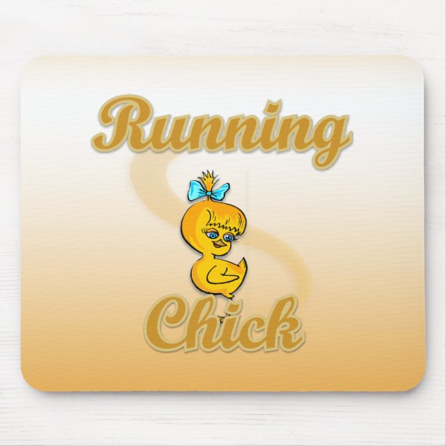 Running Chick Mousepad (Vorne)