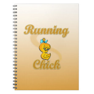 Running Chick Notizblock