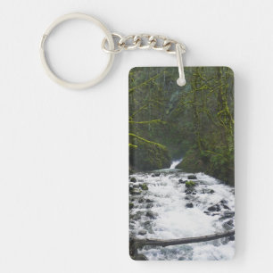 Running de Bridal Veil Falls, Oregon