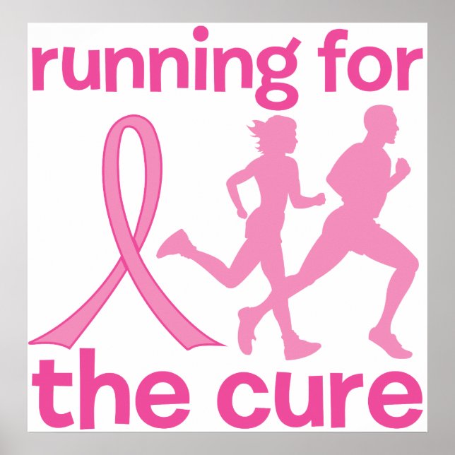 Running For The Cure Poster (Vorne)