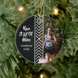 Running Gifts Runner Marathon Miles Marathoner  Keramik Ornament