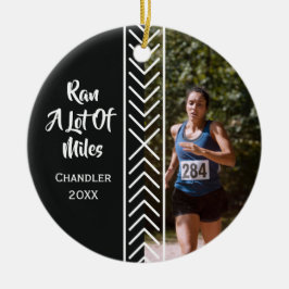 Running Gifts Runner Marathon Miles Marathoner  Keramik Ornament