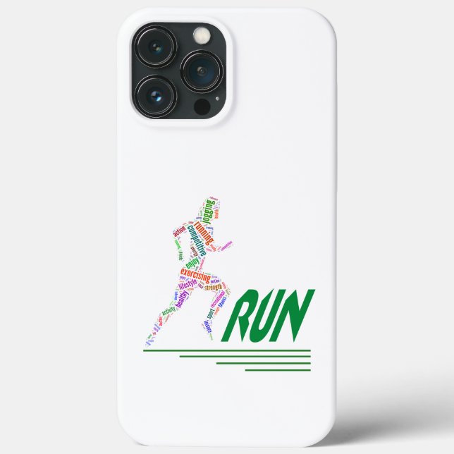Running Girl Case-Mate iPhone Hülle (Rückseite)