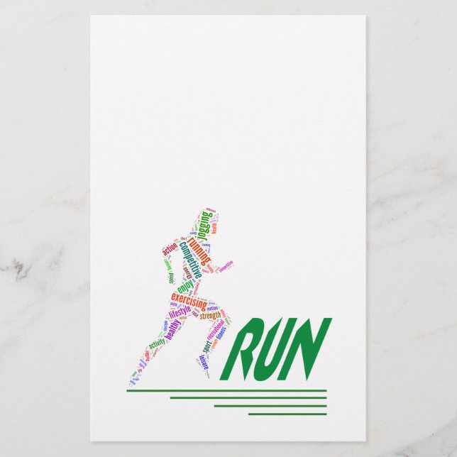 Running Girl Flyer (Vorne)