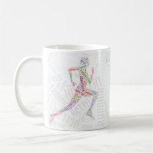 Running Girl Kaffeetasse