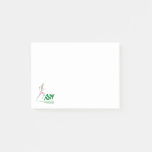 Running Girl Post-it Klebezettel