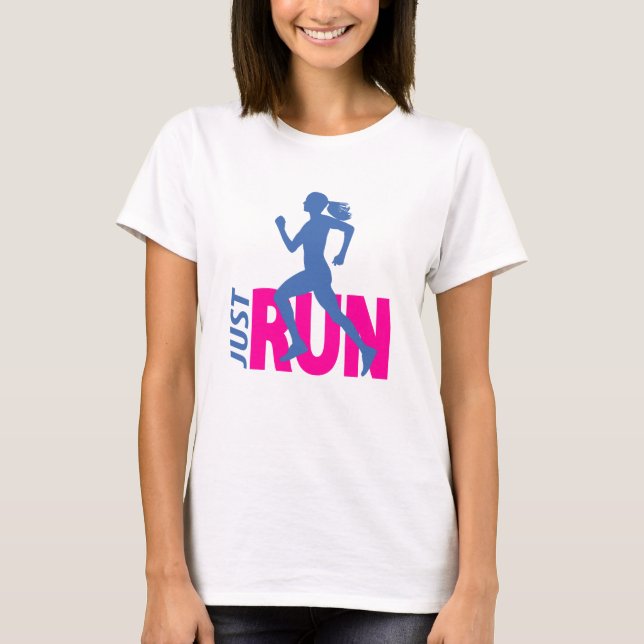 Running Girl T-Shirt (Vorderseite)