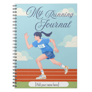 Running Journal | Personalized Fitness Tracker Notizblock