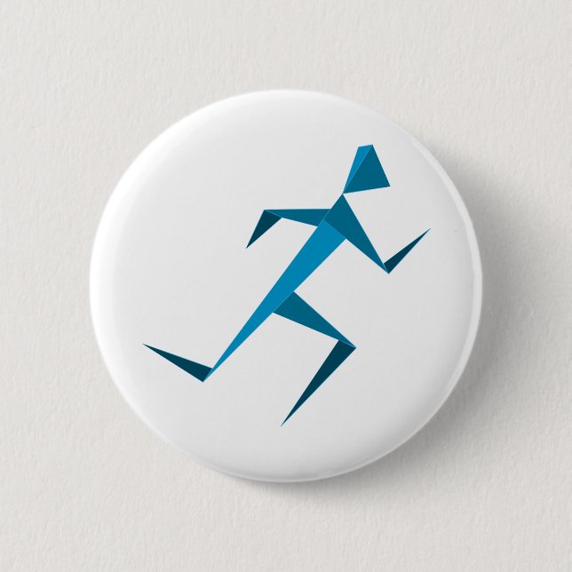 Running Man Button (Vorderseite)