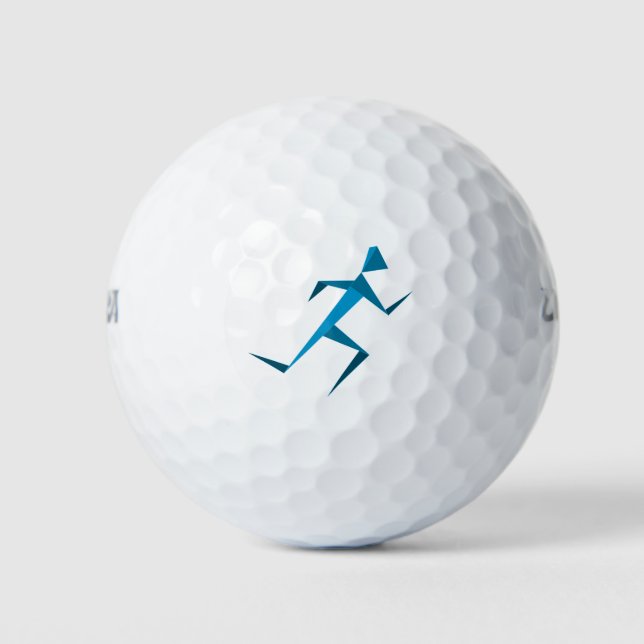 Running Man Golfball (Vorderseite)