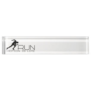 Running Man Namensplakette