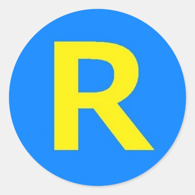 Running Man Sticker (Vorderseite)