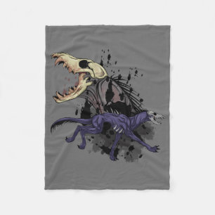 Running Monster Fleecedecke