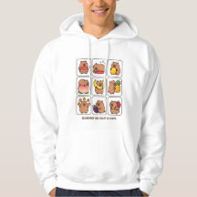 Running on Fruit & Naps – Cute Capybara Fruit Coll