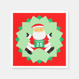 Running Runner Christmas Holiday Serviette
