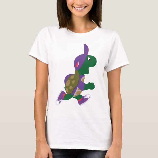 Running Turtle T-Shirt (Vorderseite)