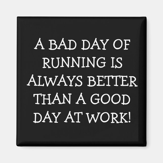 Running vs. Work Magnet (Vorne)