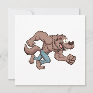 Running Werewolf Einladung